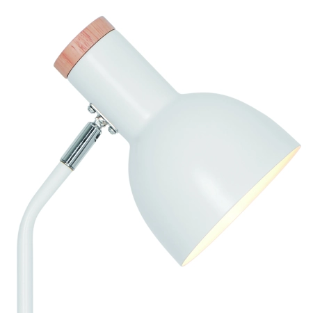 Lampa biurkowa z piórnikiem E27 biała Devone NO2512405001 - Nordlux